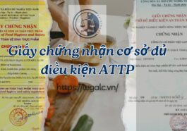 Giấy chứng nhận cơ sở đủ điều kiện an toàn thực phẩm. Hồ sơ đăng ký vệ sinh ATTP