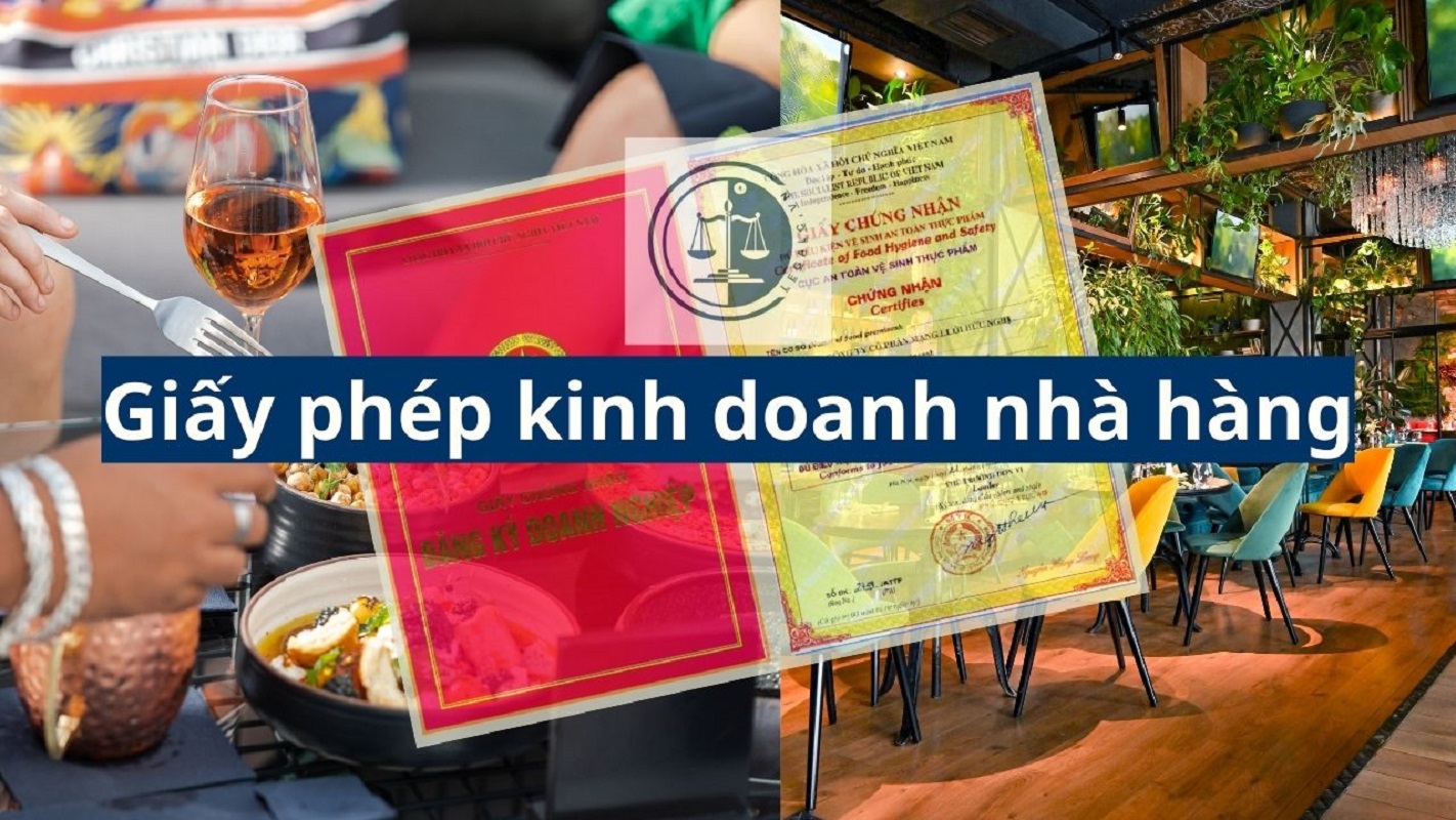 Giấy phép kinh doanh nhà hàng ăn uống