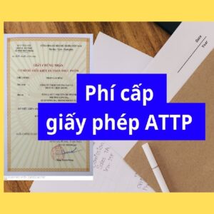 Phí cấp giấy phép an toàn thực phẩm