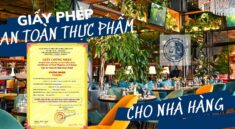 Giấy phép an toàn vệ sinh thực phẩm cho nhà hàng