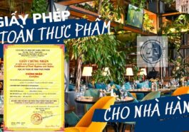 Giấy phép an toàn vệ sinh thực phẩm cho nhà hàng